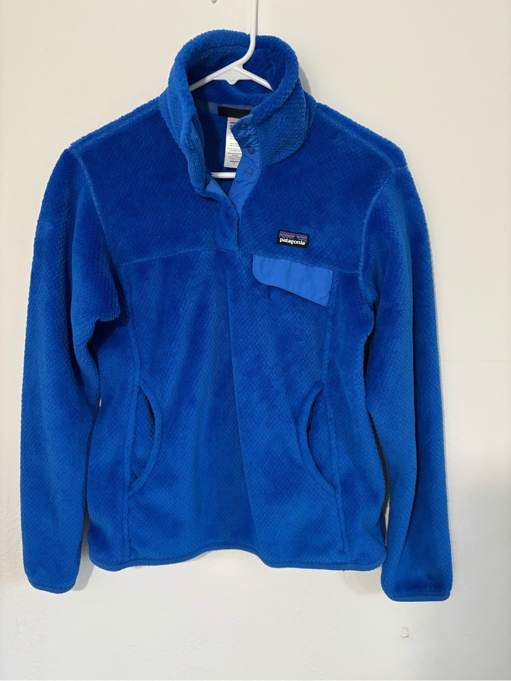 Patagonia Royal Blue Fleece Pullover Jacket